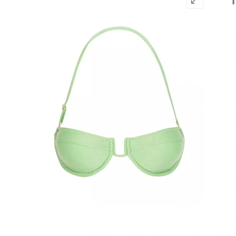 Monday Swimwear Green Bikini Top